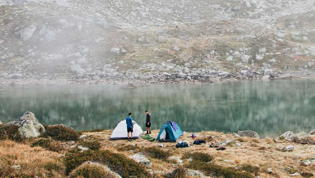 Hiking in the French Alps on international trips with Camp Adventures