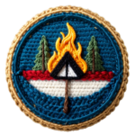 camp adventures - badge - camp adventures badges - camping in uae - camping - camp in uae - camps in uae